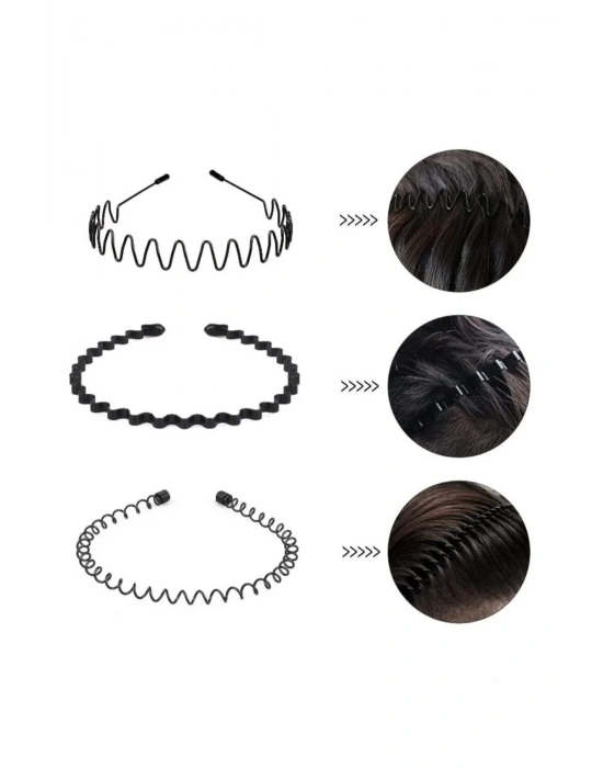 3 Farklı Modelde Metal Sporcu Tacı Metal Taç Seti Sporcu Saç Bandı