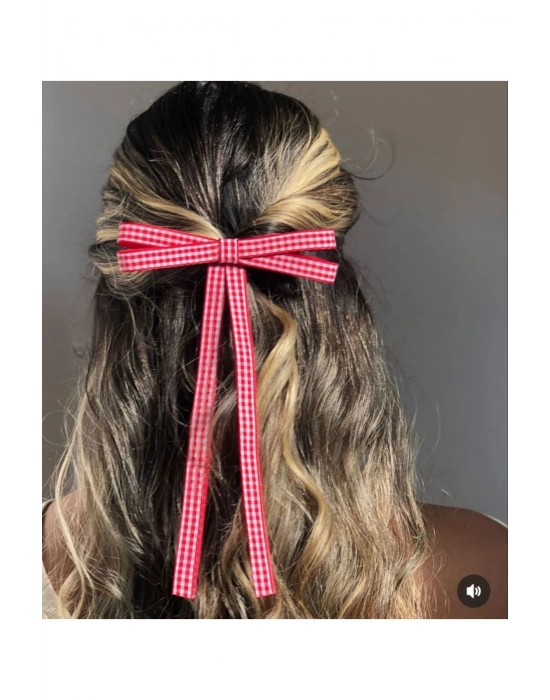 Vintage Pötikare Desenli Otomatik Klipsli Toka