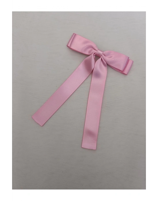 Vintage Milena Otomatik Klipsli Saten Toka