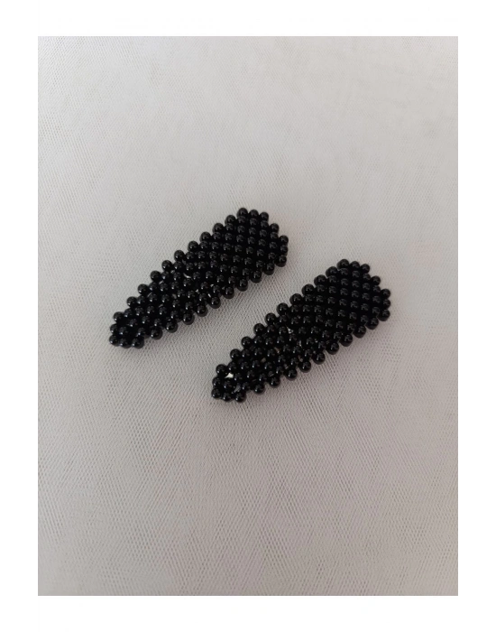 Lily Üçgen İncili Çıtçıt Toka