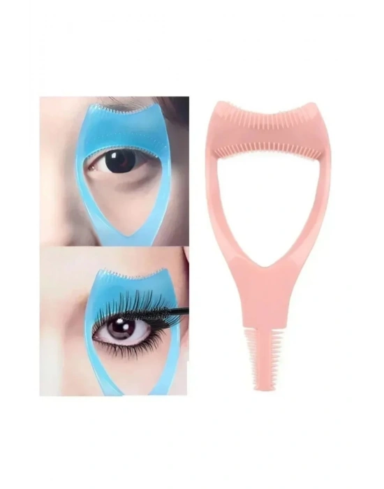 Eyeliner ve Maskara Sürme Aparatı, Kirpik Kıvırıcı, Çok yönlü aparat