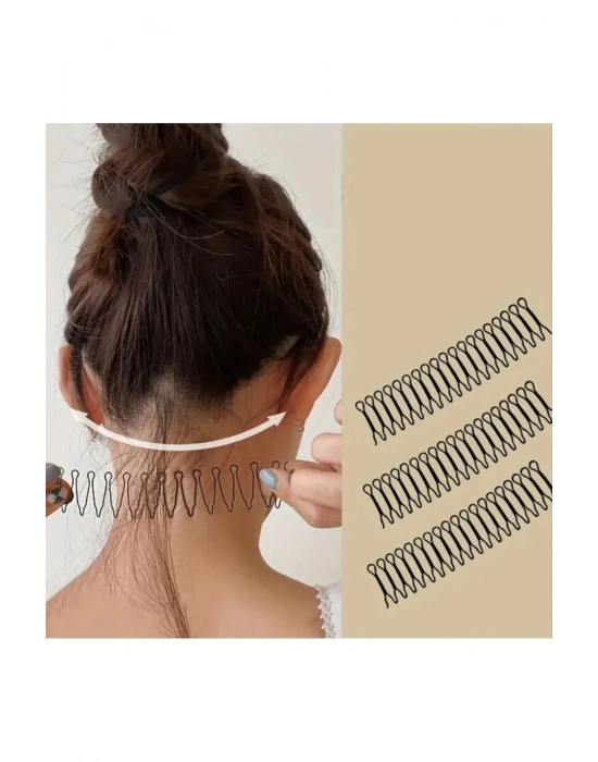 Kadın Ön ve Arka Saçları Şekillendirme Tokası