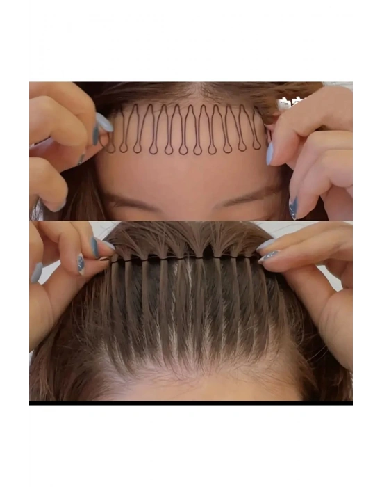 Kadın Ön ve Arka Saçları Şekillendirme Tokası