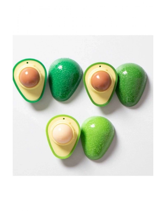 Avakado şeklinde dudak nemlendiricisi