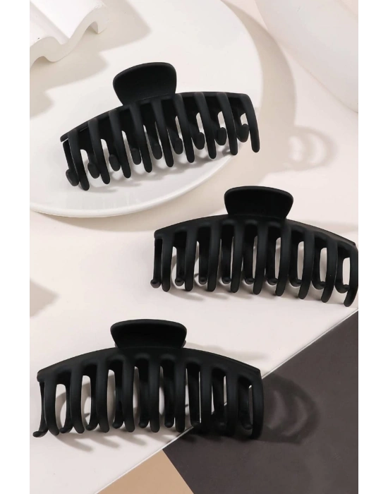 Kadın 3 Adet Mandal Toka Seti Xl