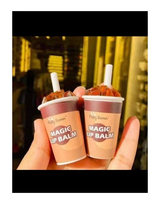 Kahve Aromalı Sihirli Ruj Lip Balm