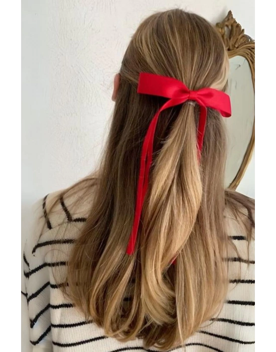 Kırmızı Çift Kuyruklu Fransız Fiyonk Toka