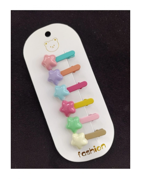 Lily 6 Adet Figürlü Pens Toka