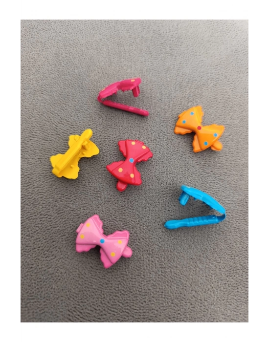 Lily 6 Adet Bebek ve Çocuk Fiyonk Toka