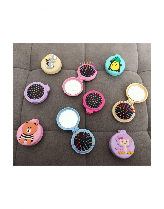 Pratik Aynalı Tarak Katlanır Tarak