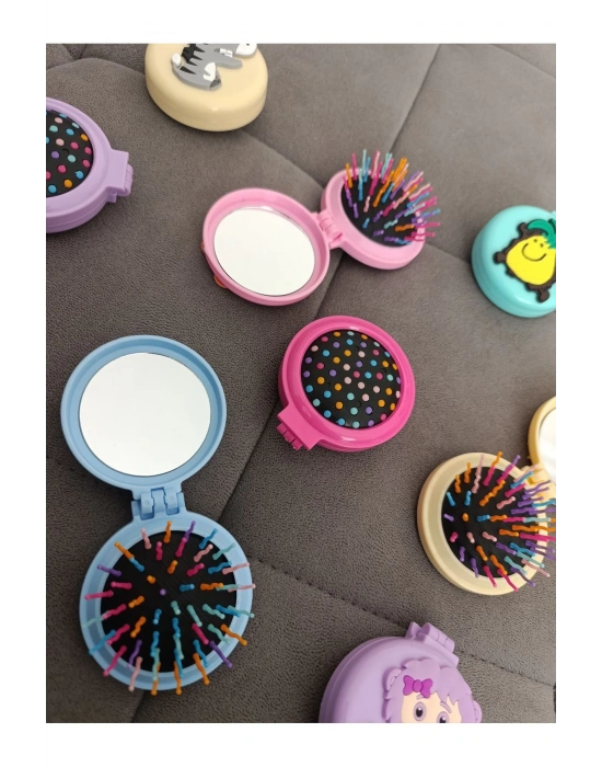 Pratik Aynalı Tarak Katlanır Tarak