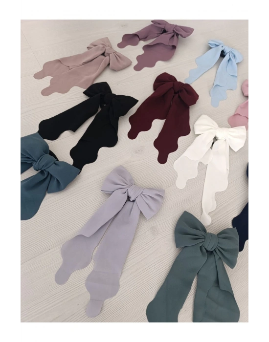 3 Adet Lastikli Fiyonklu Fular Toka