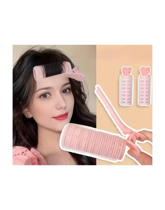 2 Adet Mandallı Saç Kabartma Bigudisi Hacim Arttırma Mandal Bigudi