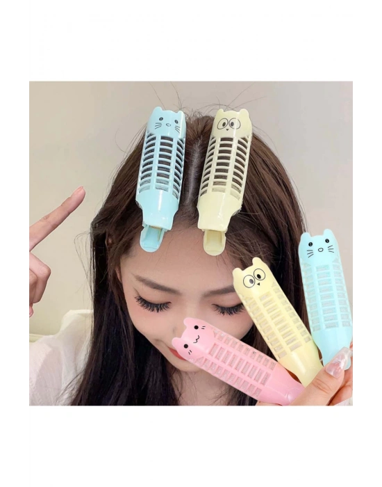 Kendinden Mandallı 8 cm Cırt Cırtlı Bigudi 2 Adet