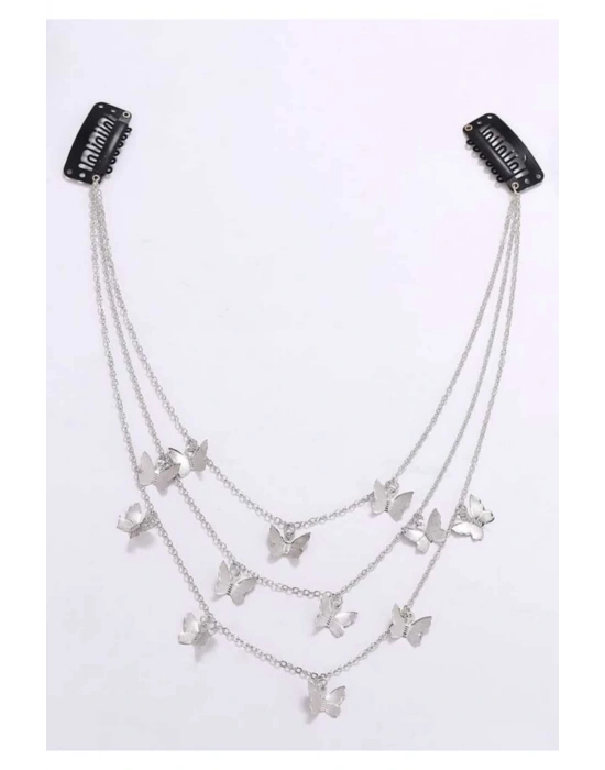 3 Katmanlı Kelebek Saç Aksesuarı