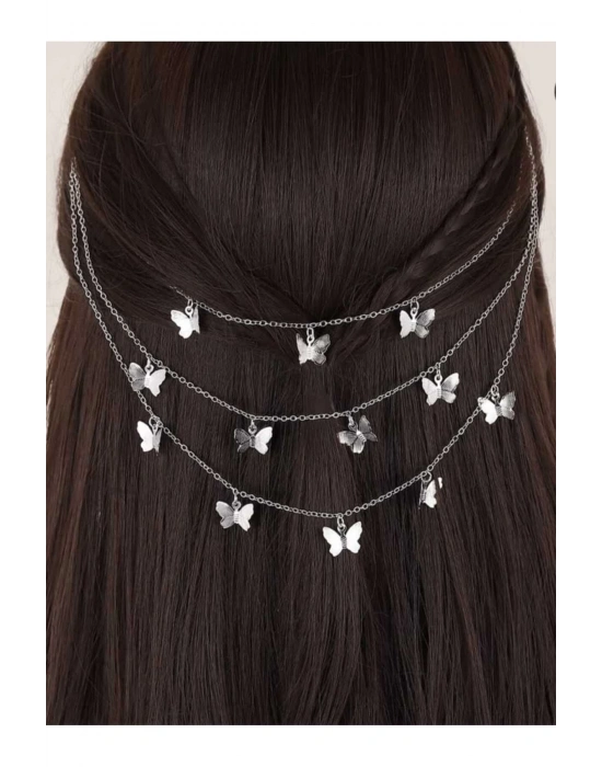 3 Katmanlı Kelebek Saç Aksesuarı