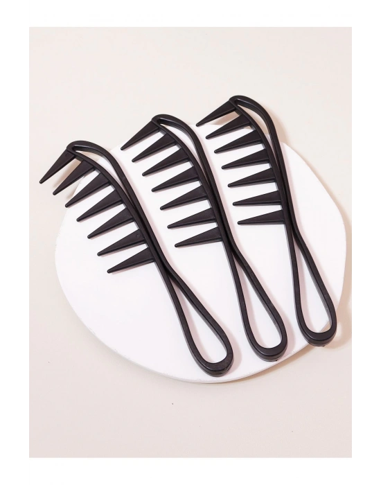 Geniş Dişli Bukle Açma Saç Şekillendirme Tarağı