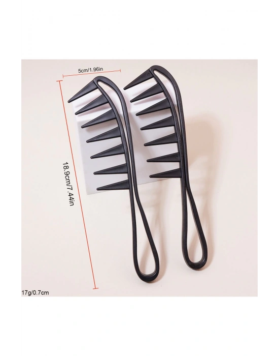 Geniş Dişli Bukle Açma Saç Şekillendirme Tarağı