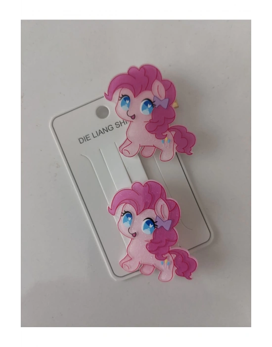 Lily Kız Çocuk İkili Pony Toka