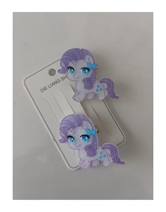 Lily Kız Çocuk İkili Pony Toka