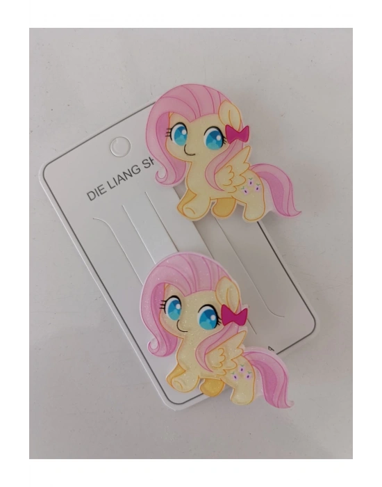 Lily Kız Çocuk Pony Pens Toka