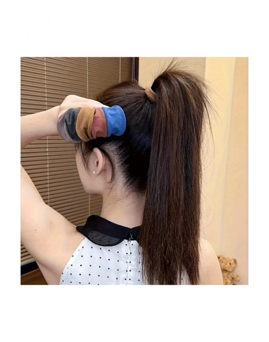 4 Adet Elastik At Kuyruğu Tokası