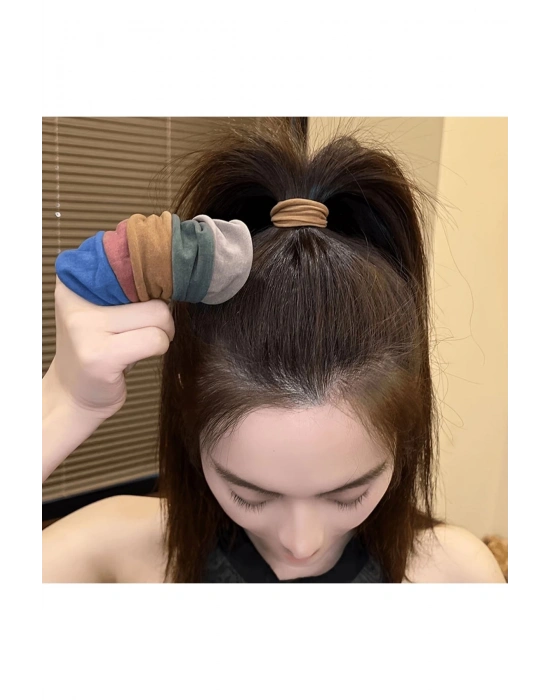 4 Adet Elastik At Kuyruğu Tokası