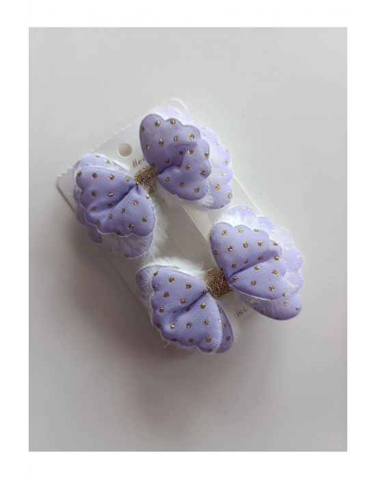 Kız Çocuk Tüylü Pens Toka