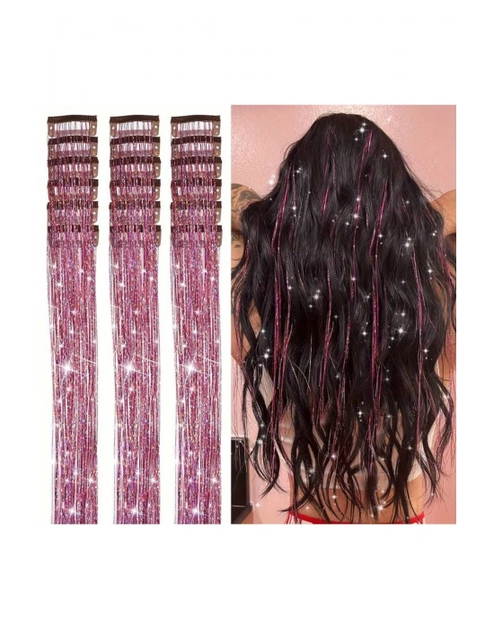 1 Adet Çıt Çıtlı Hair Tinsel Gelin Teli Saç Simi Aksesuarı