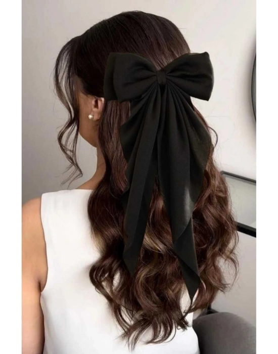 Kadın Uzun Boy Fiyonk Otomatik Toka