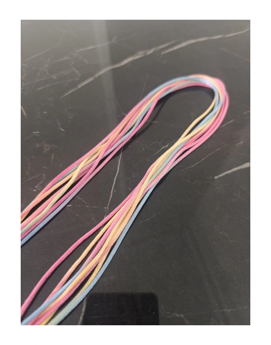 8 Adet Soft Renkli Saç Örgü İpi Saç Postişi