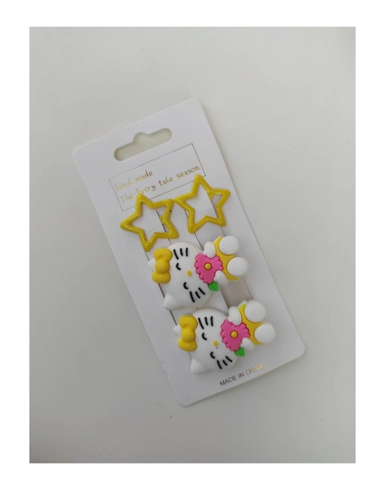 Kız Çocuk Hello Kitty Toka Seti