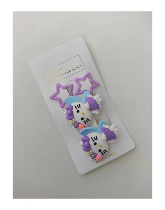 Kız Çocuk Hello Kitty Toka Seti