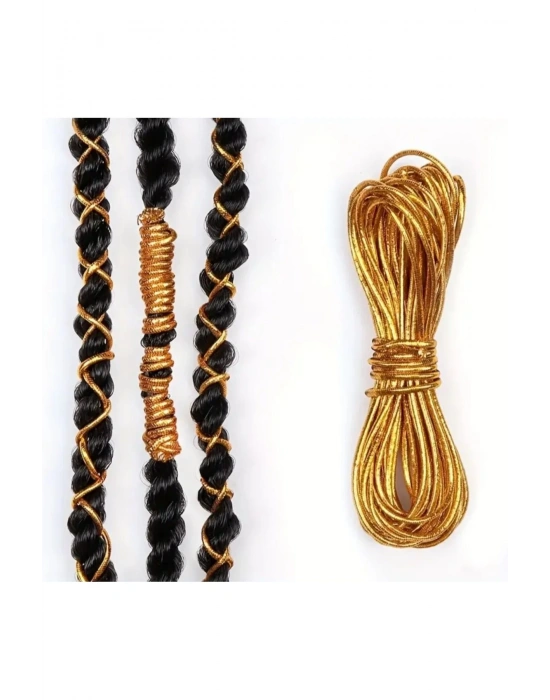 Kadın Metalik Saç İpi