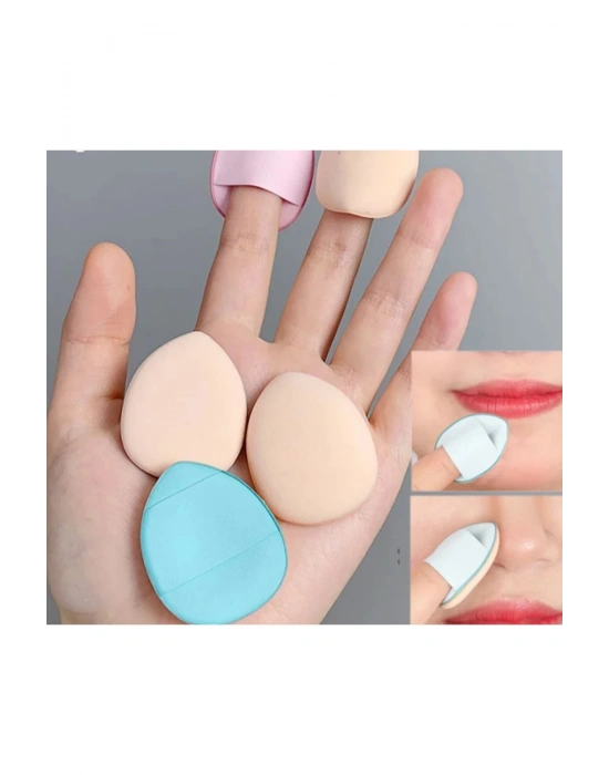 4 Adet Parmak Makyaj Süngeri