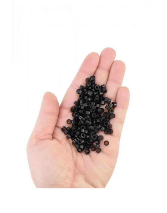 100 Adet Saç Kaynak Boncuğu Tinsel Takma Boncuğu