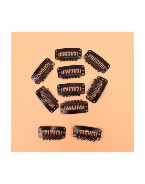 Vintage 10 Adet Mini Çıtçıt Toka Peruk Klipsi Postiş Tokası Gizli Tarak Toka