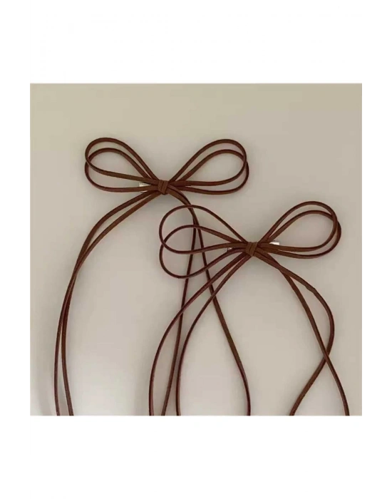 İkili Süet Fiyonk Toka