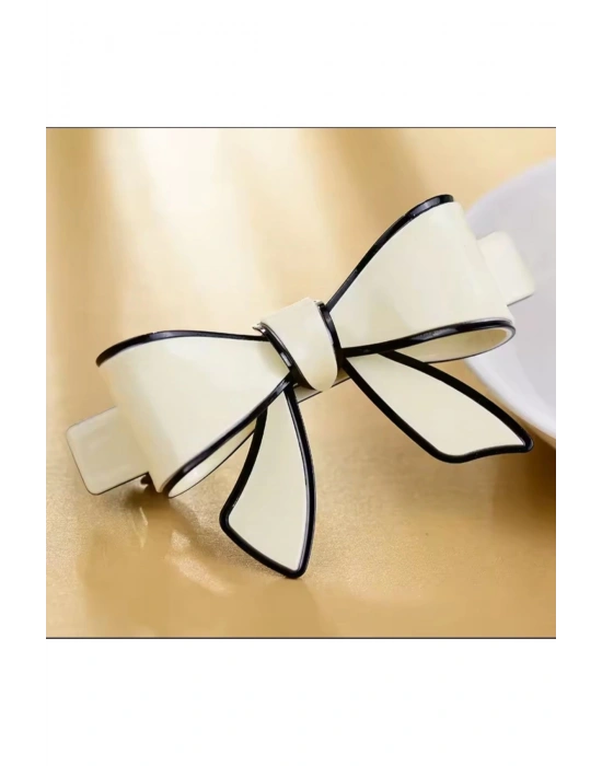 Akrilik Fiyonk Otomatik Toka Zarif Süslü Yazlık Toka