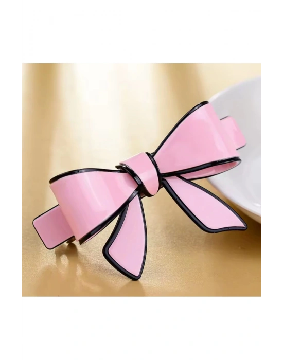 Akrilik Fiyonk Otomatik Toka Zarif Süslü Yazlık Toka