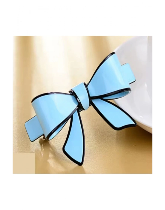 Akrilik Fiyonk Otomatik Toka Zarif Süslü Yazlık Toka