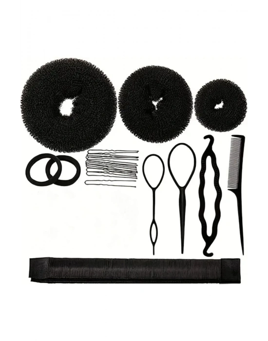 Kadın Toka Seti Topuz Yapma Seti