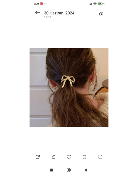 Metal Fiyonklu Lastikli Toka