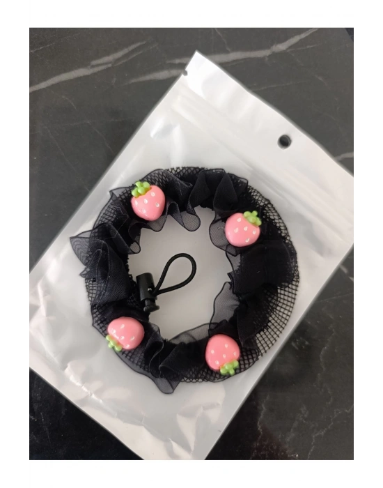 Çocuk Ayarlamalı Figürlü File Toka Bale Tokası Balerin Tokası Topuz Tokası