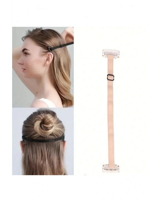 Bir Adet Bej RenkYüz Germe Tokası Sarı Renk Yüz Germe Tokası