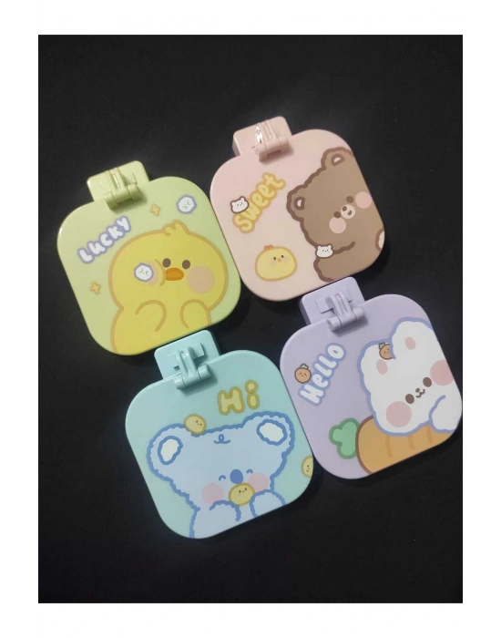 Çok Amaçlı Taraklı Ayna Masaüstü ve Çanta Aynasi