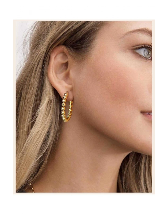 Kadın Halka Küpe (gold)