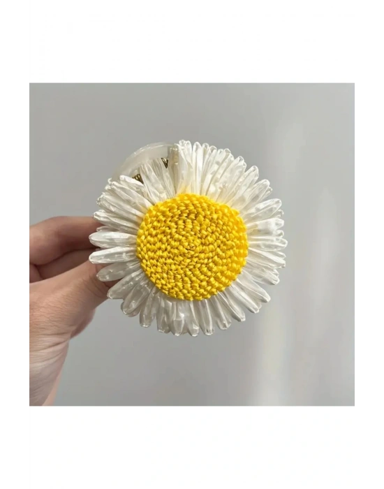 Kadın Papatya Mandal Toka