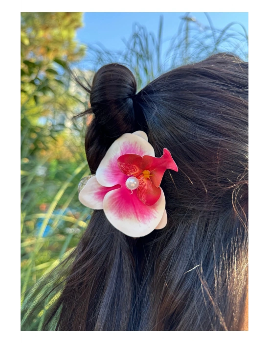 ORKİDE BÜYÜK MANDAL SAÇ TOKASI