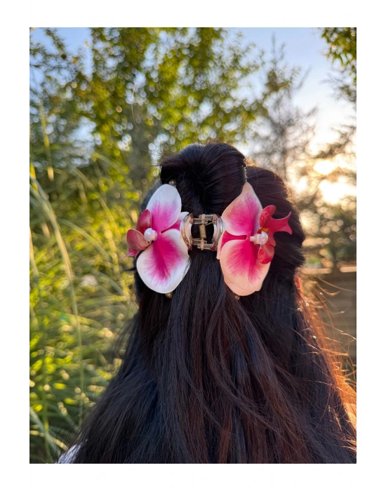 ORKİDE BÜYÜK MANDAL SAÇ TOKASI